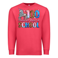 Cardinal 100 magical days of school Premium Sweatshirt - LillyAllenDesigns