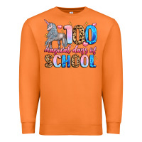 Carrot 100 magical days of school Premium Sweatshirt - LillyAllenDesigns