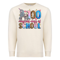 Sandshell 100 magical days of school Premium Sweatshirt - LillyAllenDesigns