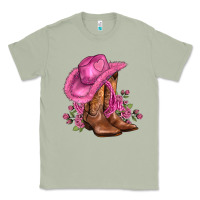 Valentines Day Boots Cowgirl Hat And Roses Classic Tee | Teevron