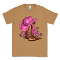 Toasted Coconut valentines day boots cowgirl hat and roses Classic Tee - AdoDesignShop
