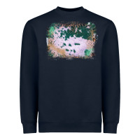 Navy Western Green Cowhide Frame Heavyweight Sweatshirt - Bettercallsaul