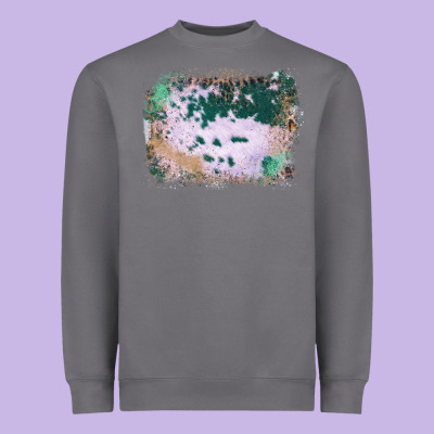 Western Green Cowhide Frame Heavyweight Sweatshirt Designed By Bettercallsaul