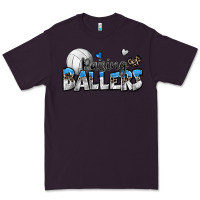 Plum raising ballers volleyball Premium Tee - Zillion Design Studio