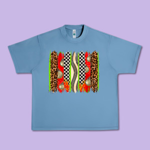 Race Brushstrokes Urban Heavy Tee Designed By Adodesignshop