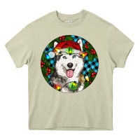 Mossy Christmas Husky Heavy Core Tee - RanaPortraitStore
