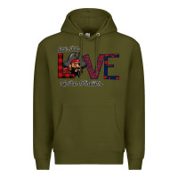 Army Green For The Love Of The Pirates Premium Hoodie - Bettercallsaul