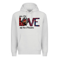 Dove Grey For The Love Of The Pirates Premium Hoodie - Bettercallsaul