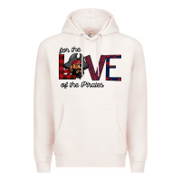 Pale Pink For The Love Of The Pirates Premium Hoodie - Bettercallsaul