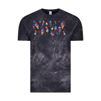 Cloud Black usa ice cream and popsicles Vintage Tee - AdoDesignShop