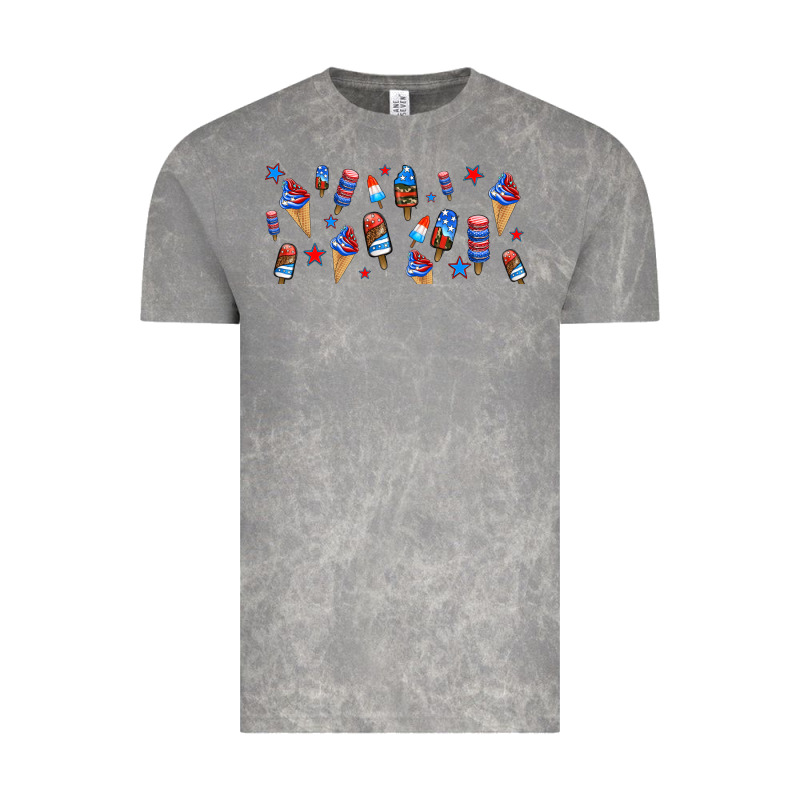 Usa Ice Cream And Popsicles Vintage Tee by AdoDesignShop | Teevron