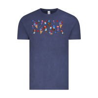Vintage Denim usa ice cream and popsicles Vintage Tee - AdoDesignShop