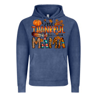 Vintage Denim one thankful mama Vintage Hoodie - RacoonDesign
