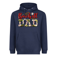 Navy baseball dad Heavyweight Hoodie - BundleAndBundleShop