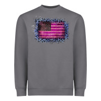 Storm Old Leopard American Flag Heavyweight Sweatshirt - Bettercallsaul