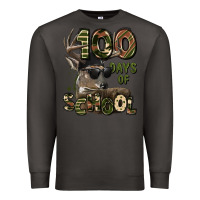 Smoke 100 days of school hunting deer Premium Sweatshirt - LillyAllenDesigns