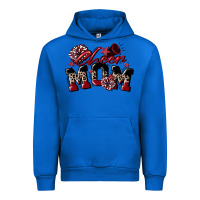 Cobalt cheer mom  maroon Urban Hoodie - CowGirlArtShop