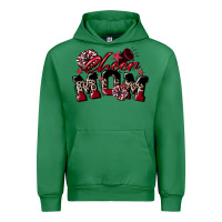 Emerald cheer mom  maroon Urban Hoodie - CowGirlArtShop