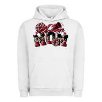 Pigment Lunar Rock cheer mom  maroon Urban Hoodie - CowGirlArtShop