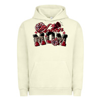Pigment Pistachio cheer mom  maroon Urban Hoodie - CowGirlArtShop
