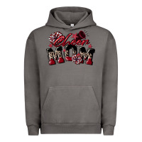 Pigment Tornado cheer mom  maroon Urban Hoodie - CowGirlArtShop