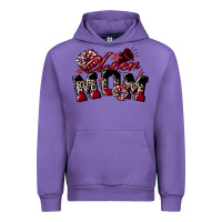 Tulip cheer mom  maroon Urban Hoodie - CowGirlArtShop
