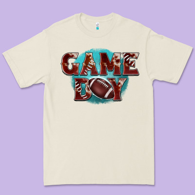 Game Day Football Premium Tee Designed By Barkaloodesign
