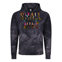 Cloud Black small business mini Vintage Hoodie - CowhideDigitalArt