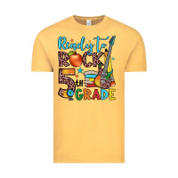 Vintage Mustard ready to rock 5th grade Vintage Tee - JahusDesignShop