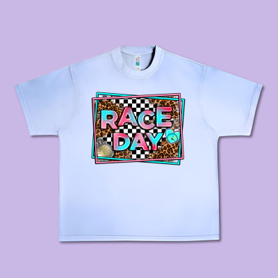 Race Day Urban Heavy Tee Designed By Adodesignshop