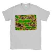 Moon Dust western leopard distressed background Classic Tee - AdoDesignShop