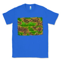 True Royal western leopard distressed background Classic Tee - AdoDesignShop