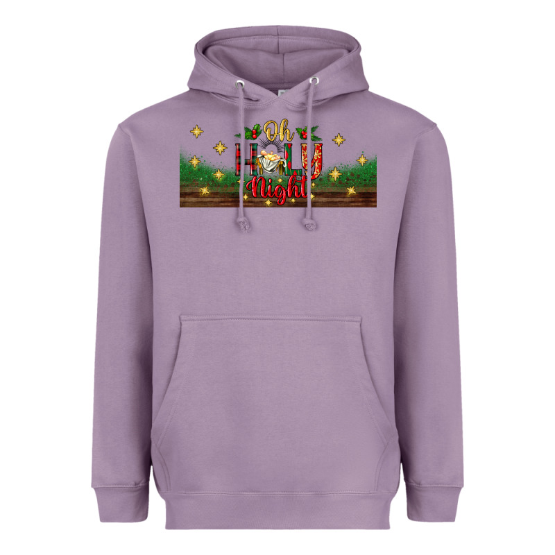 Oh Holy Night Heavyweight Hoodie by BundleAndBundleShop | Teevron