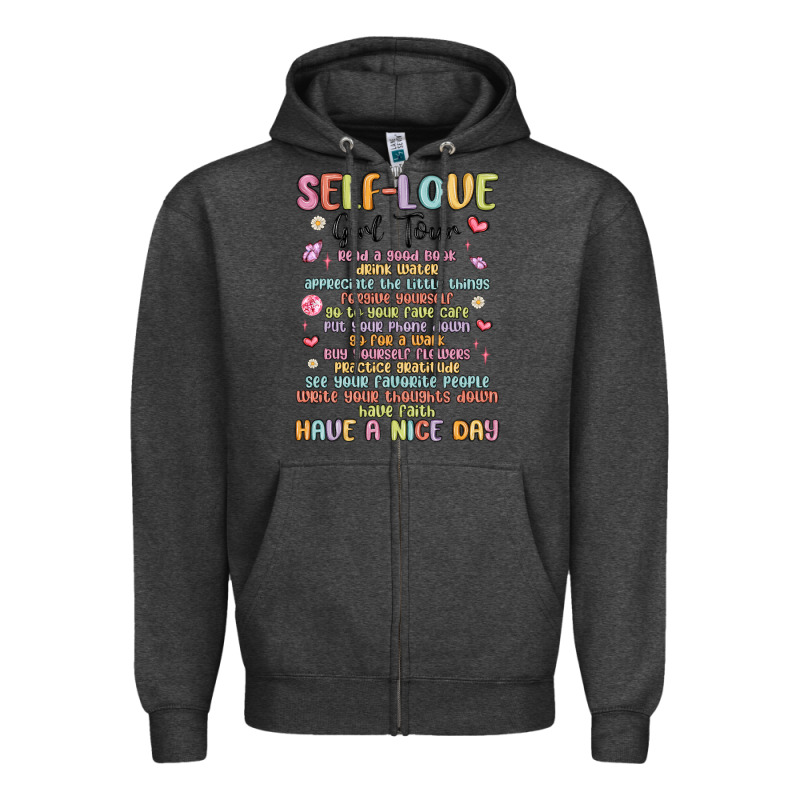 Self Love Girl Tour Malias Zipper Hoodie by MaliasSmallBusiness | Teevron