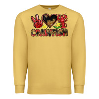 Antique Gold crawfish Premium Sweatshirt - LillyAllenDesigns