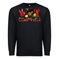 Black crawfish Premium Sweatshirt - LillyAllenDesigns