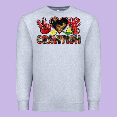 Crawfish Premium Sweatshirt Designed By Lillyallendesigns