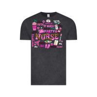 Vintage Black come on nurse lets go party Vintage Tee - AdoDesignShop