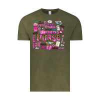 Vintage Olive come on nurse lets go party Vintage Tee - AdoDesignShop