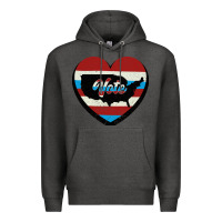Charcoal Heather VOTE Premium Hoodie - Bettercallsaul
