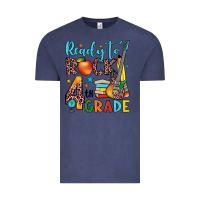 Vintage Denim ready to rock 4th grade Vintage Tee - JahusDesignShop
