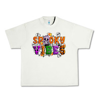 Pistachio Spooky vibes Urban Heavy Tee - Artiststas