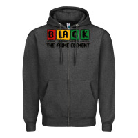 Charcoal Heather prime element Zipper Hoodie - MaliasSmallBusiness