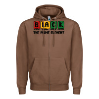 Chestnut prime element Zipper Hoodie - MaliasSmallBusiness