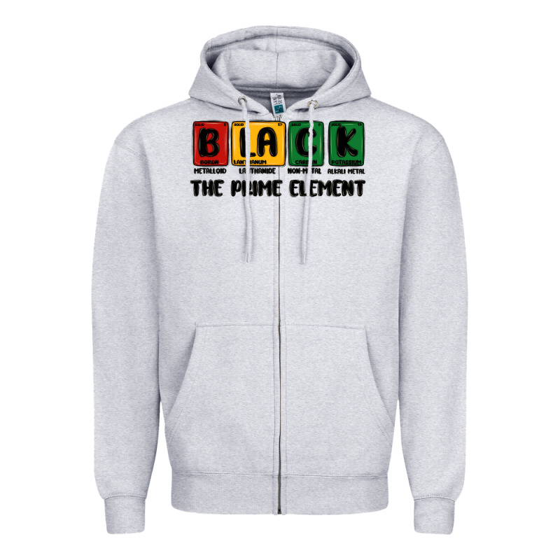 Prime Element Zipper Hoodie by MaliasSmallBusiness | Teevron