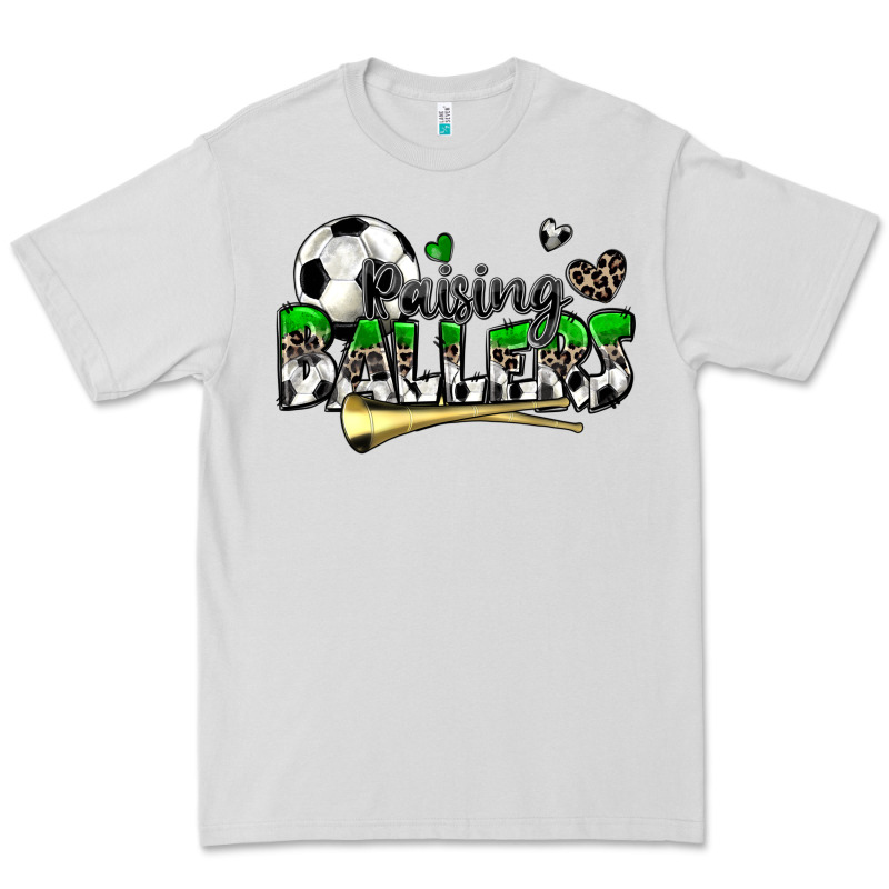 Raising Ballers Soccer Premium Tee by Zillion Design Studio | Teevron
