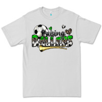 Dove Grey raising ballers soccer Premium Tee - Zillion Design Studio