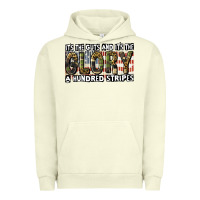 Pigment Pistachio its the guts and its the glory a hundred stripes Urban Hoodie - CowGirlArtShop