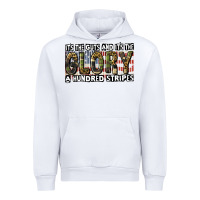 White its the guts and its the glory a hundred stripes Urban Hoodie - CowGirlArtShop