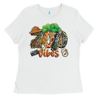 White zoo vibes Ladies Tee - JahusDesignShop